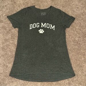 Modern Lux Dark Gray Dog Mom Tee